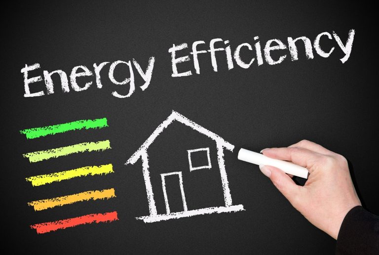 concept of energy efficient home