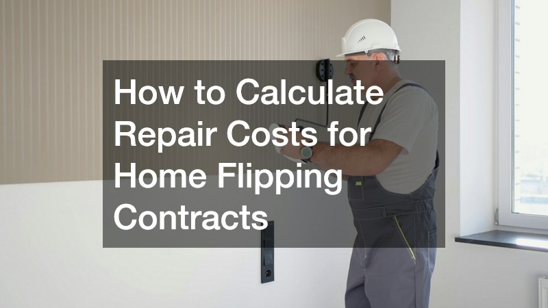 How to Calculate Repair Costs for Home Flipping Contracts